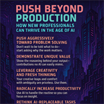 Push Beyond Production: How New Professionals Can Thrive in the Age of AI